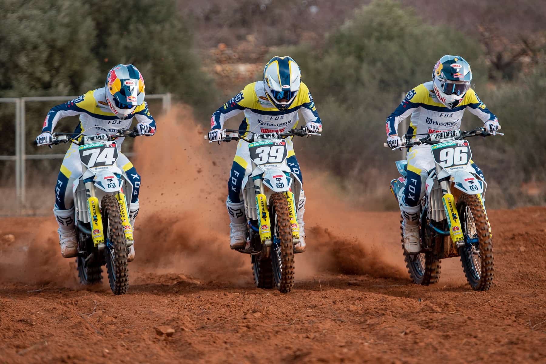 Equipos MXGP eligen Dunlop para ganar el campeonato