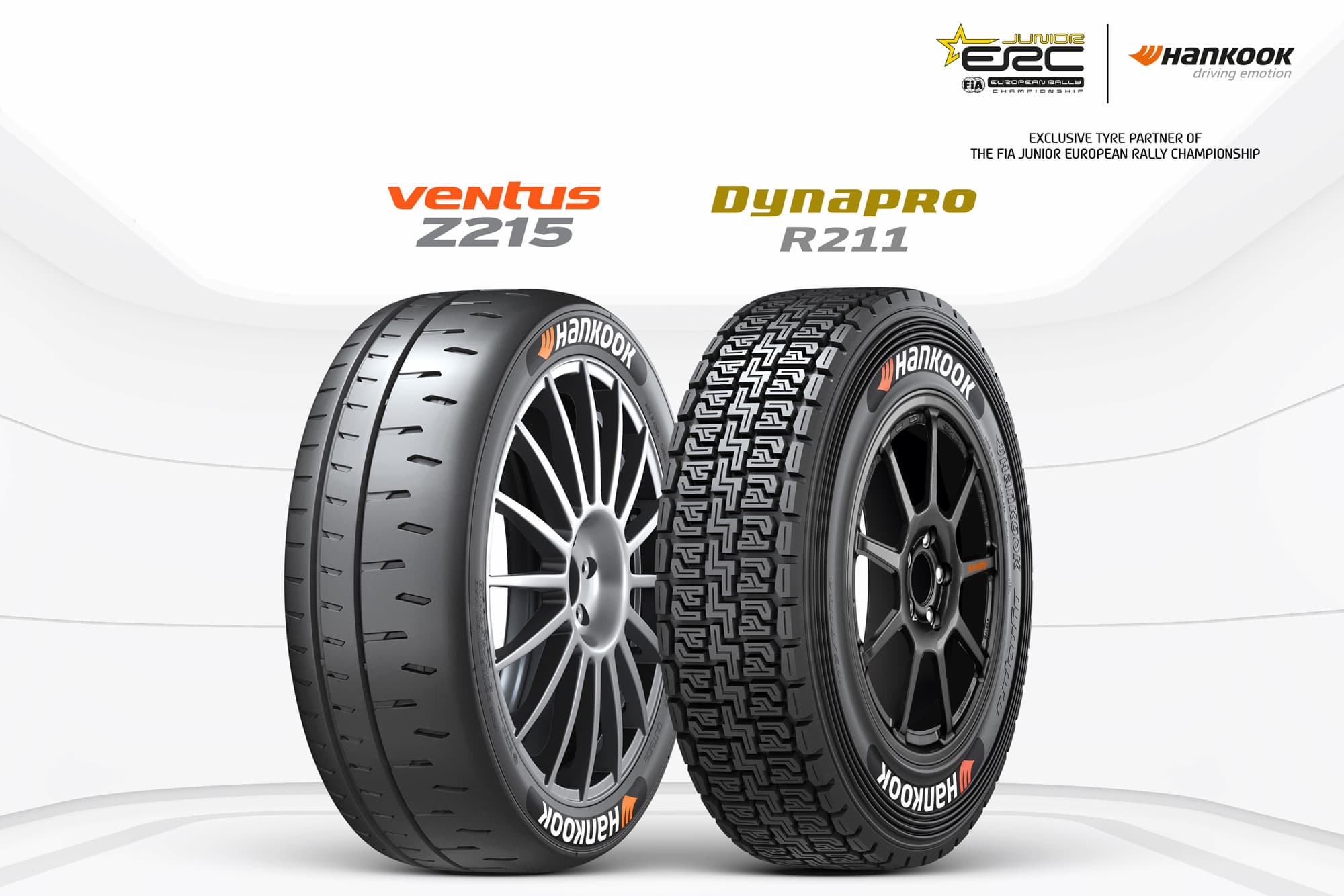 Hankook es socio exclusivo de neumáticos de rally del FIA Junior ERC