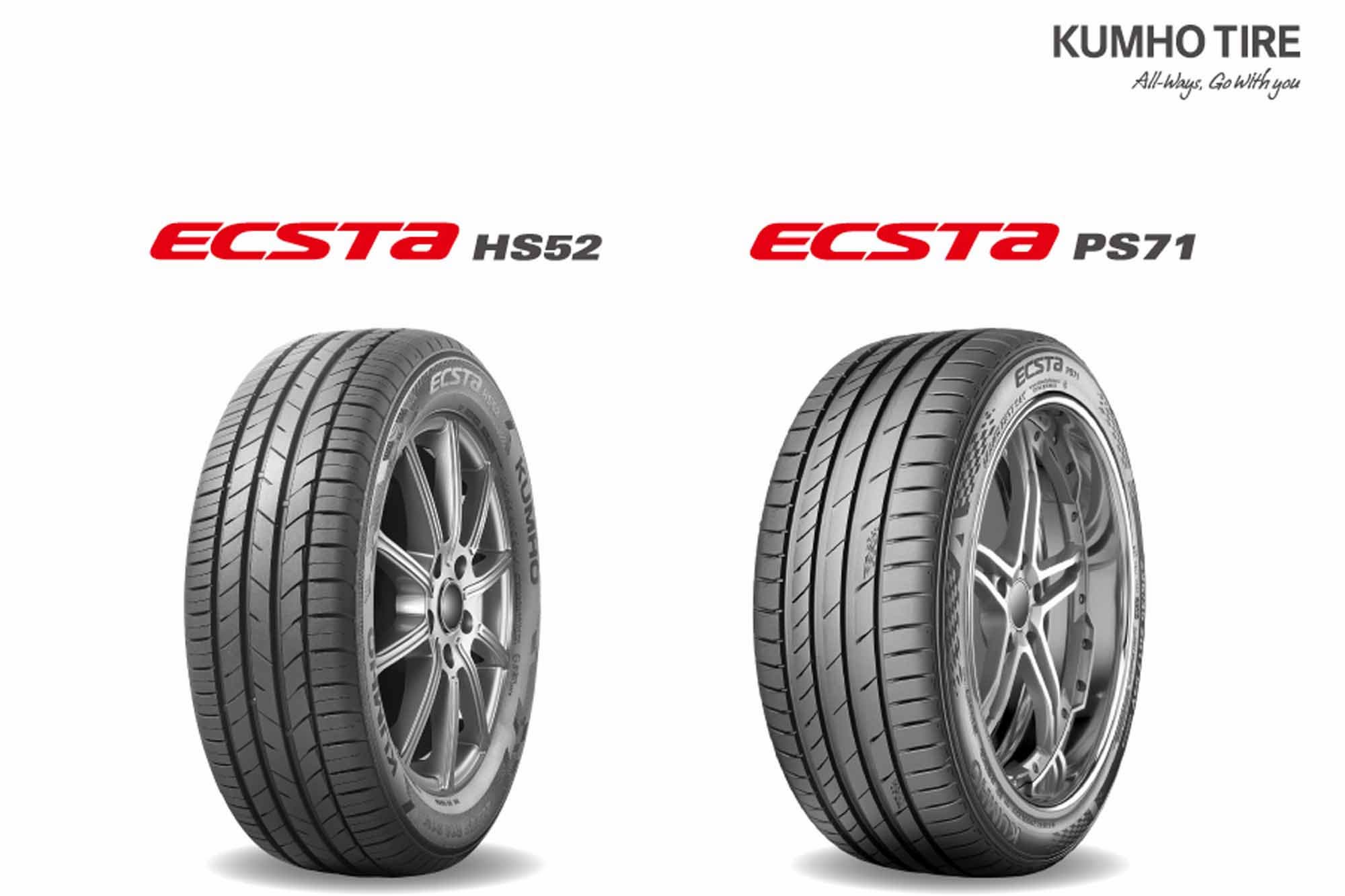 Los neumáticos de verano Kumho brillan en los nuevos test europeos