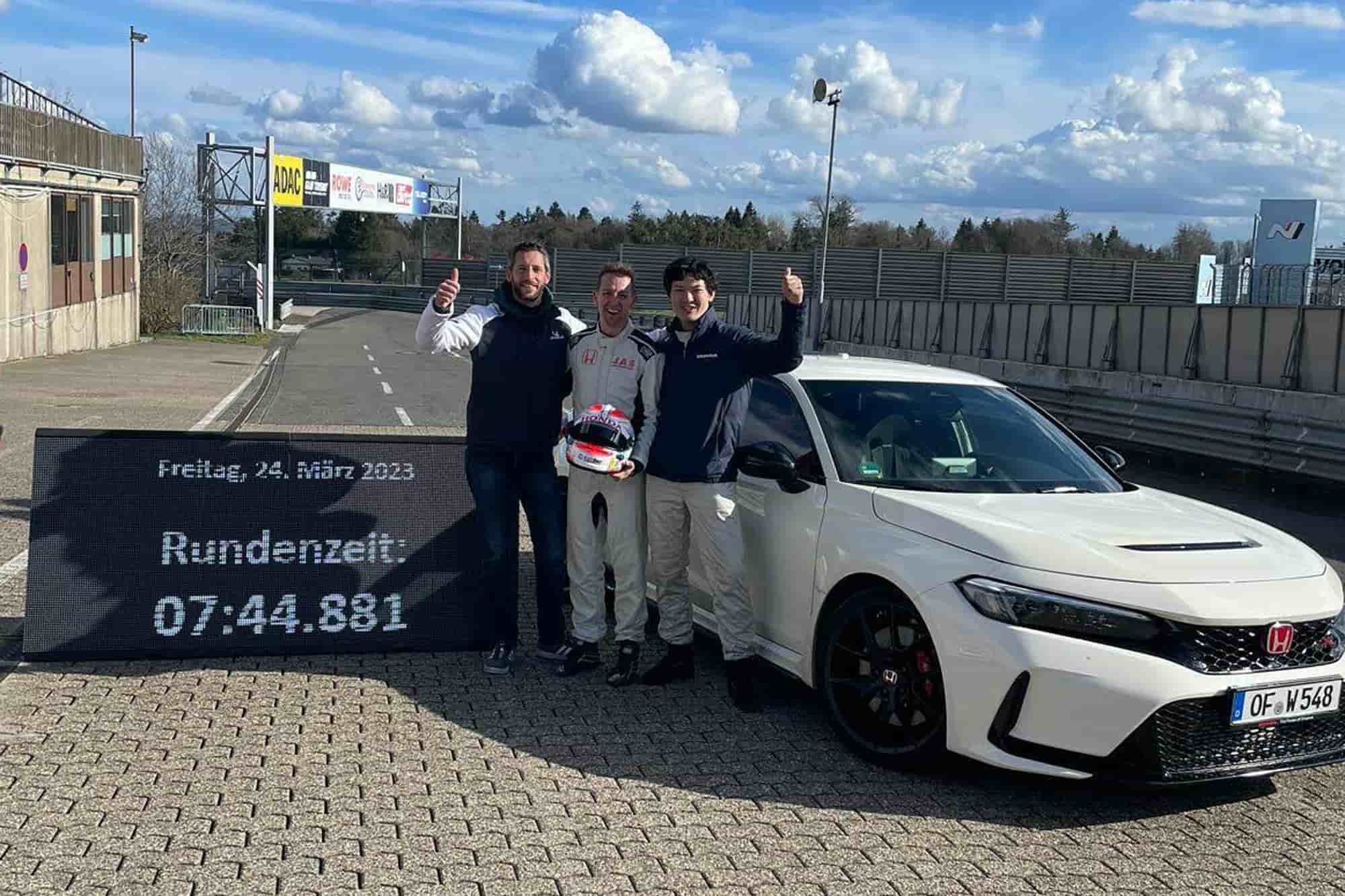Michelin y el Honda Civic Type R establecen un nuevo récord en Nürburgring