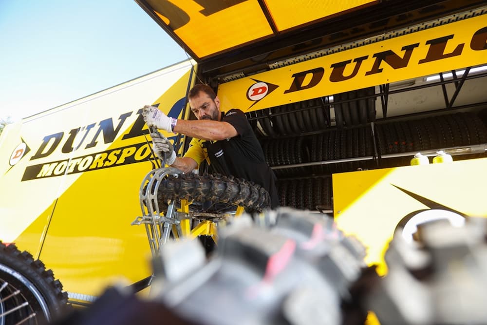 Dunlop en el Motocross de las Naciones