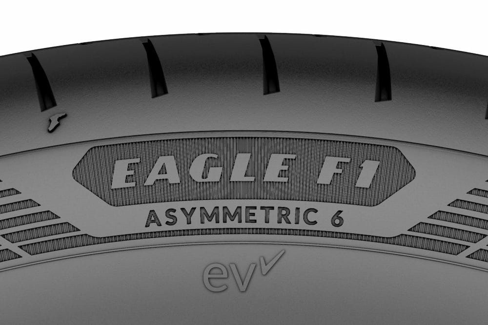 El nuevo logo Goodyear EV-Ready