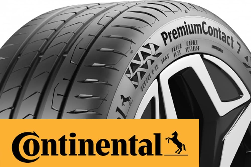 flanco del premiumcontact 7 con logo continental