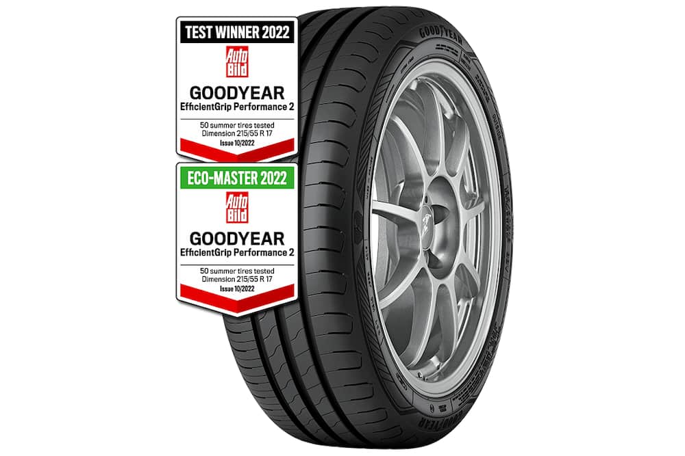 Goodyear EfficientGrip Performance premiado por AutoBild