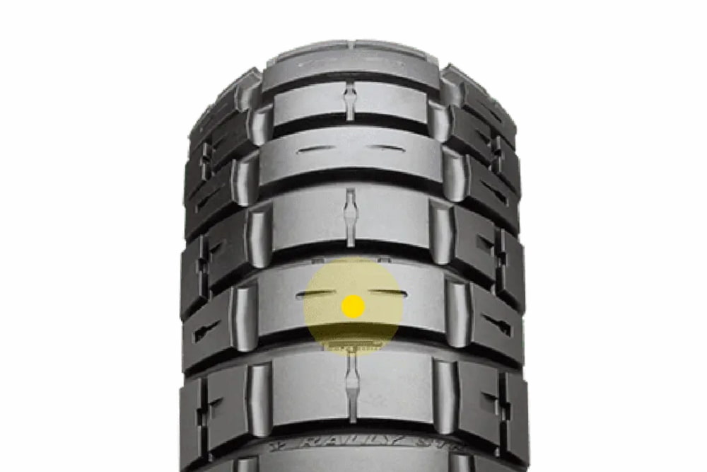 Un Pirelli Scorpion Rally STR desde arriba