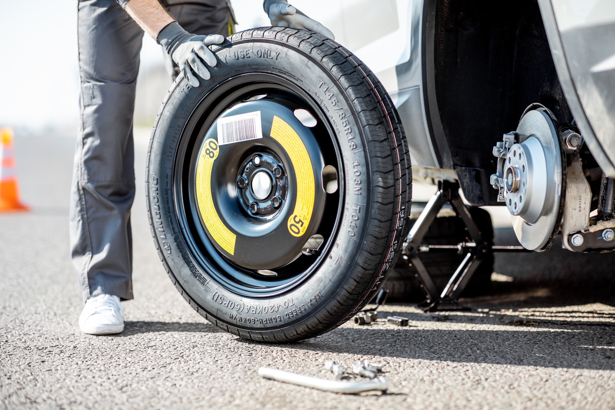 Changing wheel process