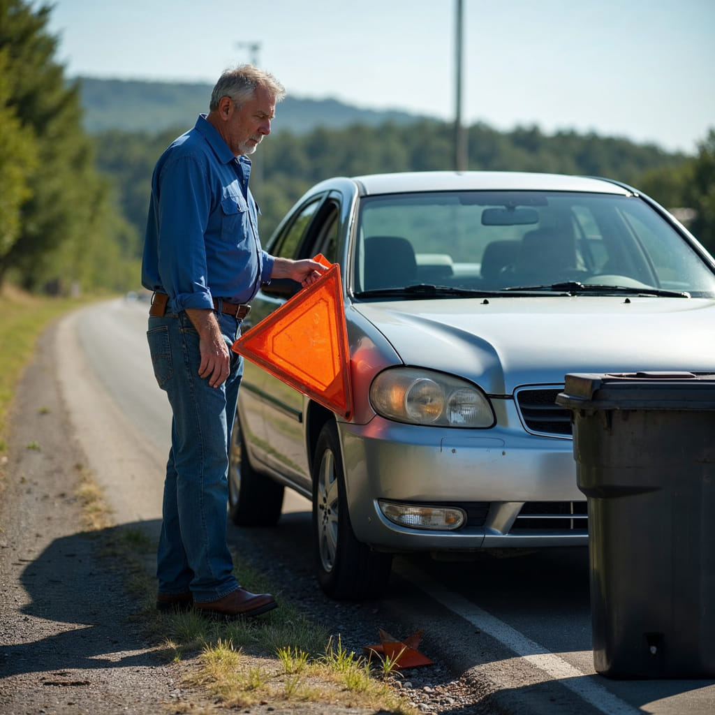 triangulos de emergencia