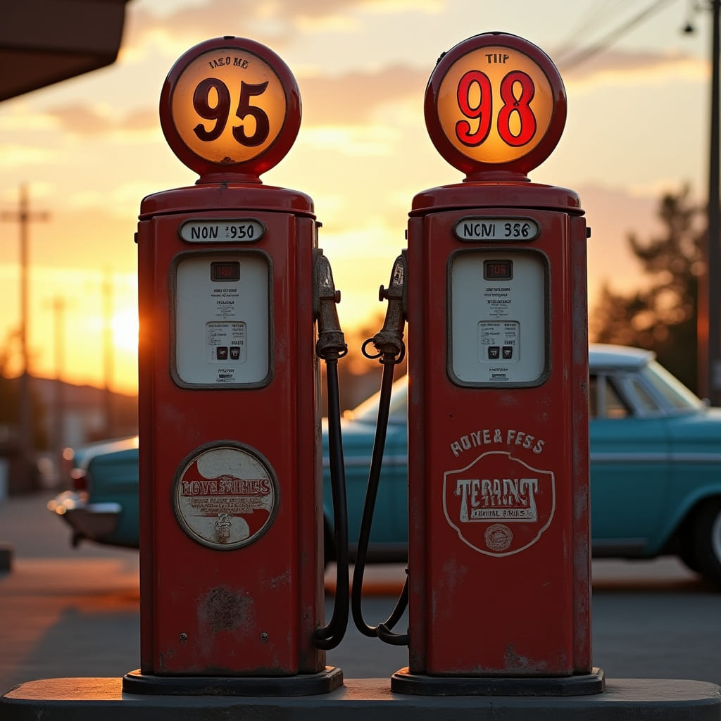 gasolina 95 o 98