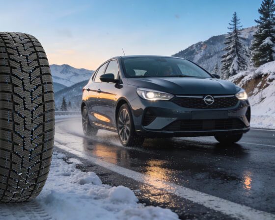 neumaticos en la nieve