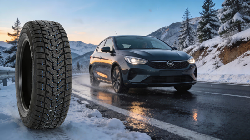 neumaticos en la nieve