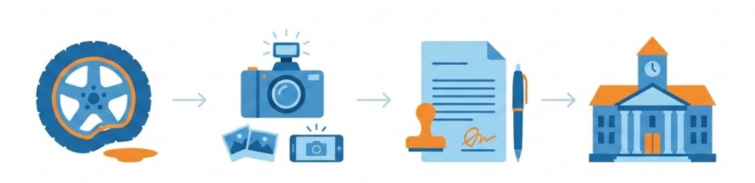 reclamar por reventon