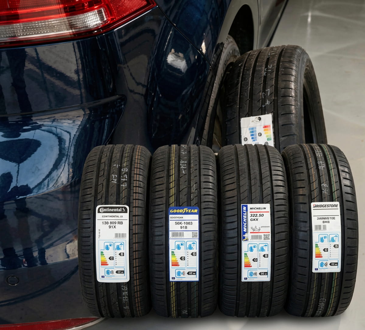 Los 5 mejores neumáticos 185 55 R15 para ciudad michelin pilot 4 continental premium contact 6 goodyear efficientgrip perf 2 Bridgestone Turanza Hankook Ventus Prime