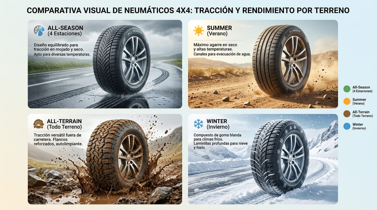 comparativa 4x4