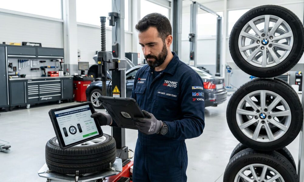 mecanico revisando equivalencias