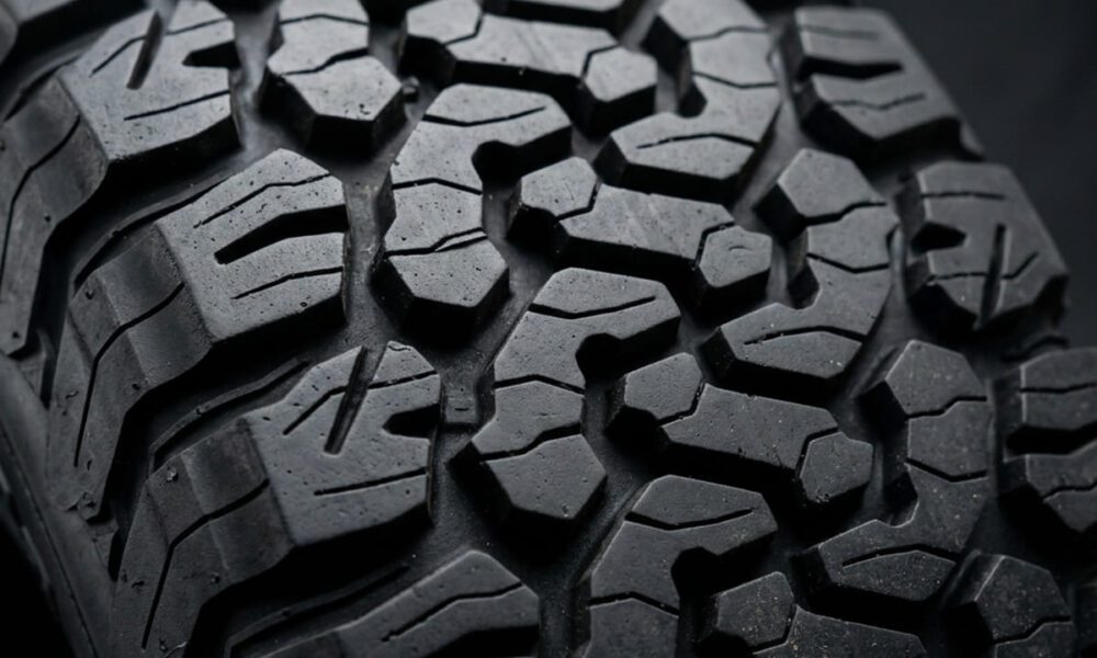 detalle-de-la-banda-de-rodadura-de-neumatico-todoterreno-BFgoodrich-all-terrain