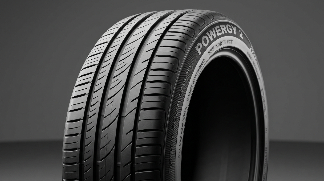 neumático 225 40 r18 92w en primer plano