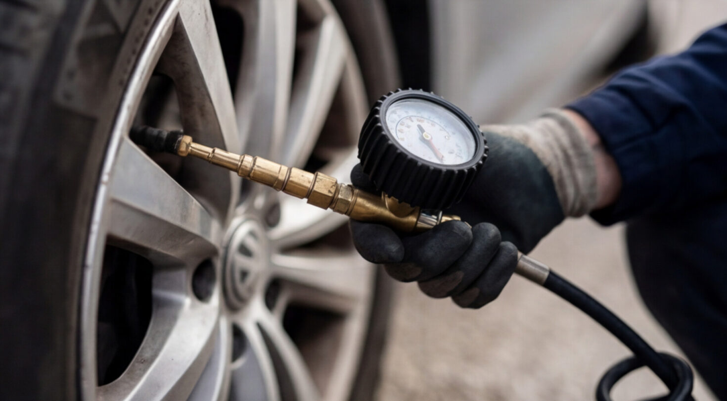 revisión presión neumáticos coche