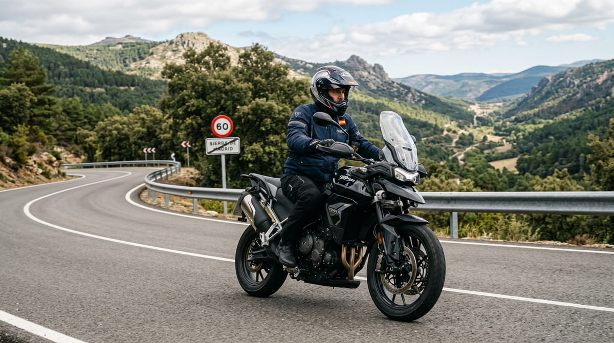 Realizar los primeros kilómetros con una conducción suave ayuda a que la moto y los neumáticos se adapten progresivamente al uso real.
