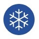 Logo de neumático de nieve