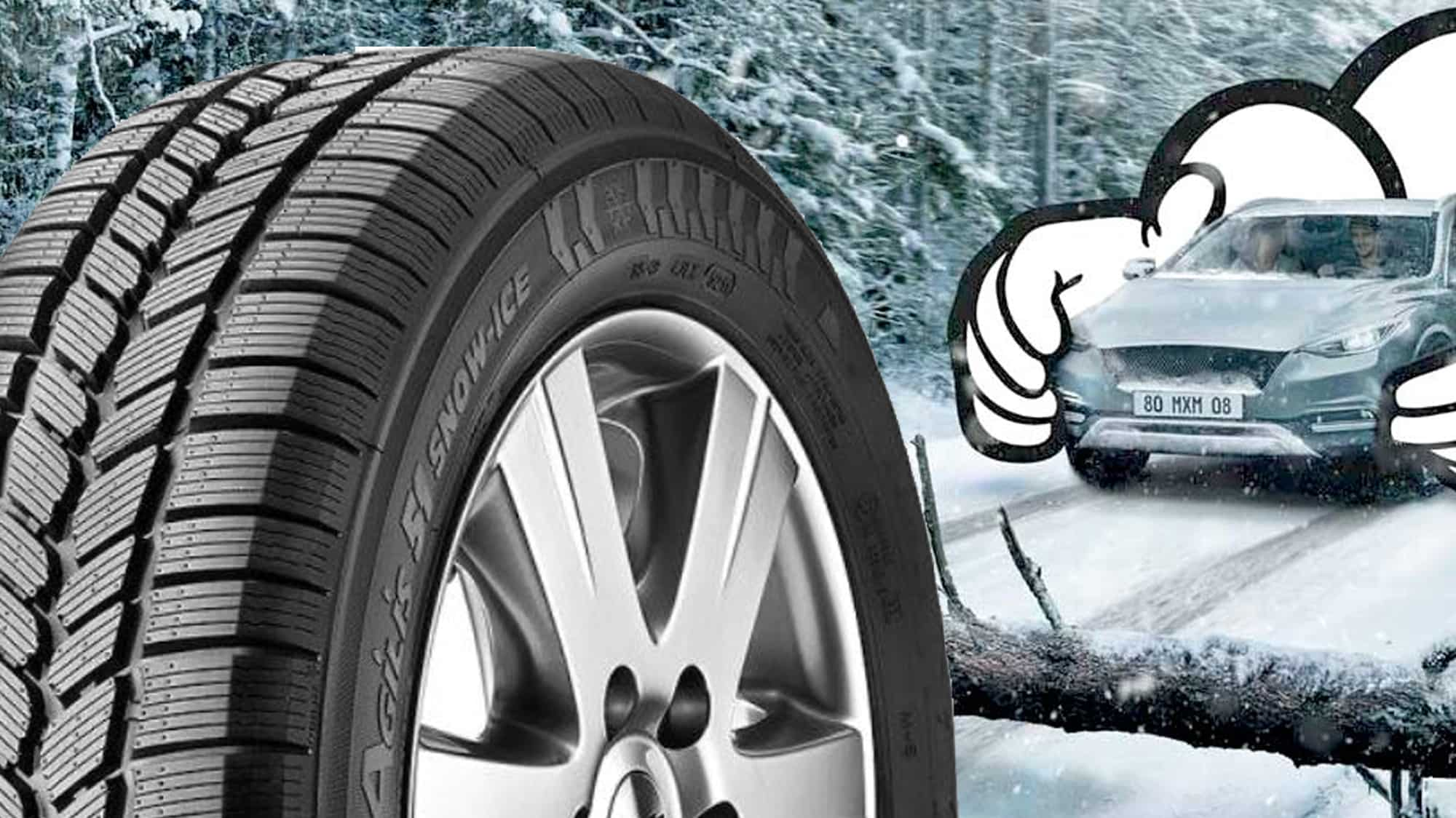 Banda de rodadura del Michelin Agilis 51 Snow-Ice