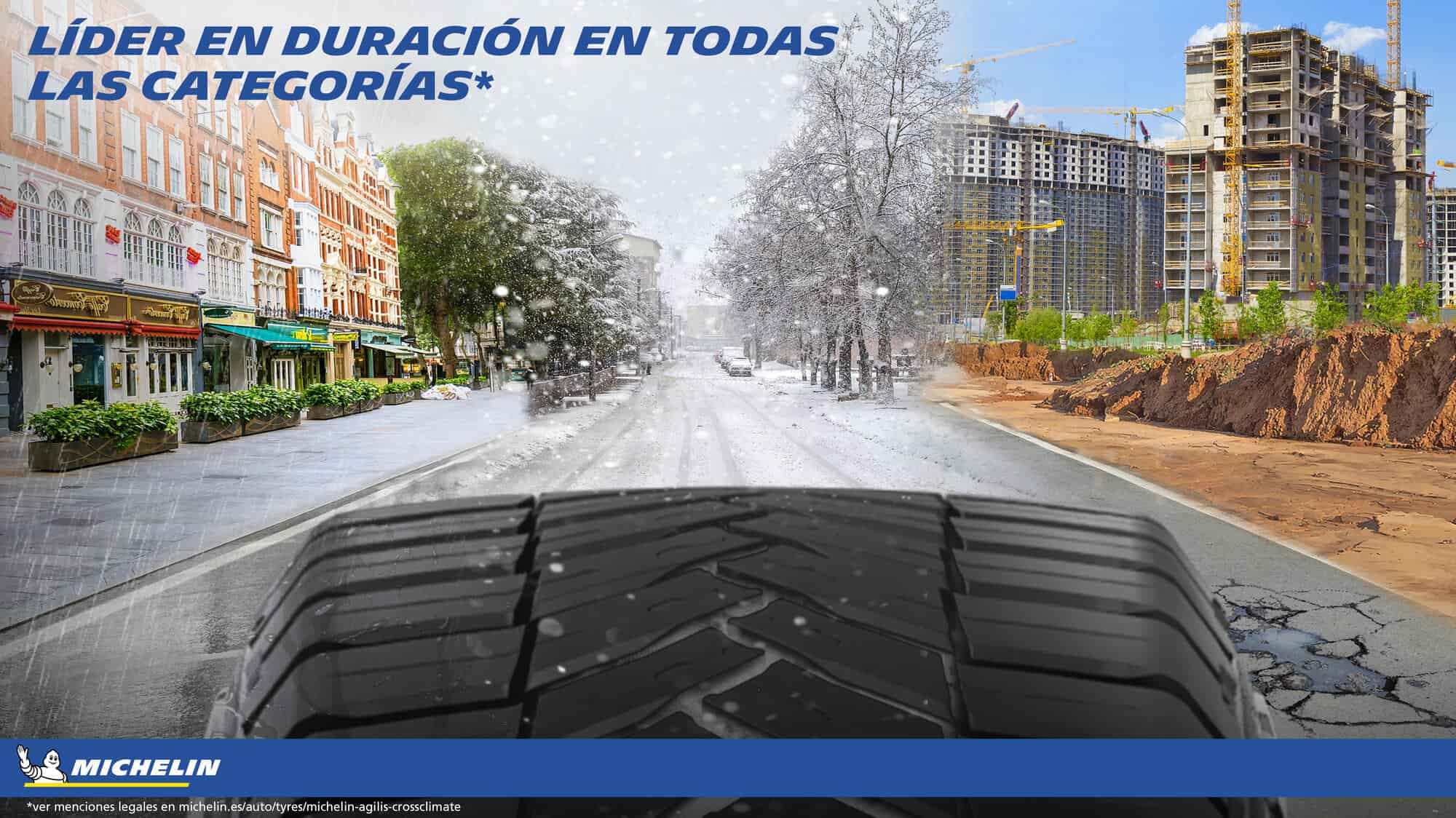 Banda de rodadura de los Michelin Agilis Crossclimate