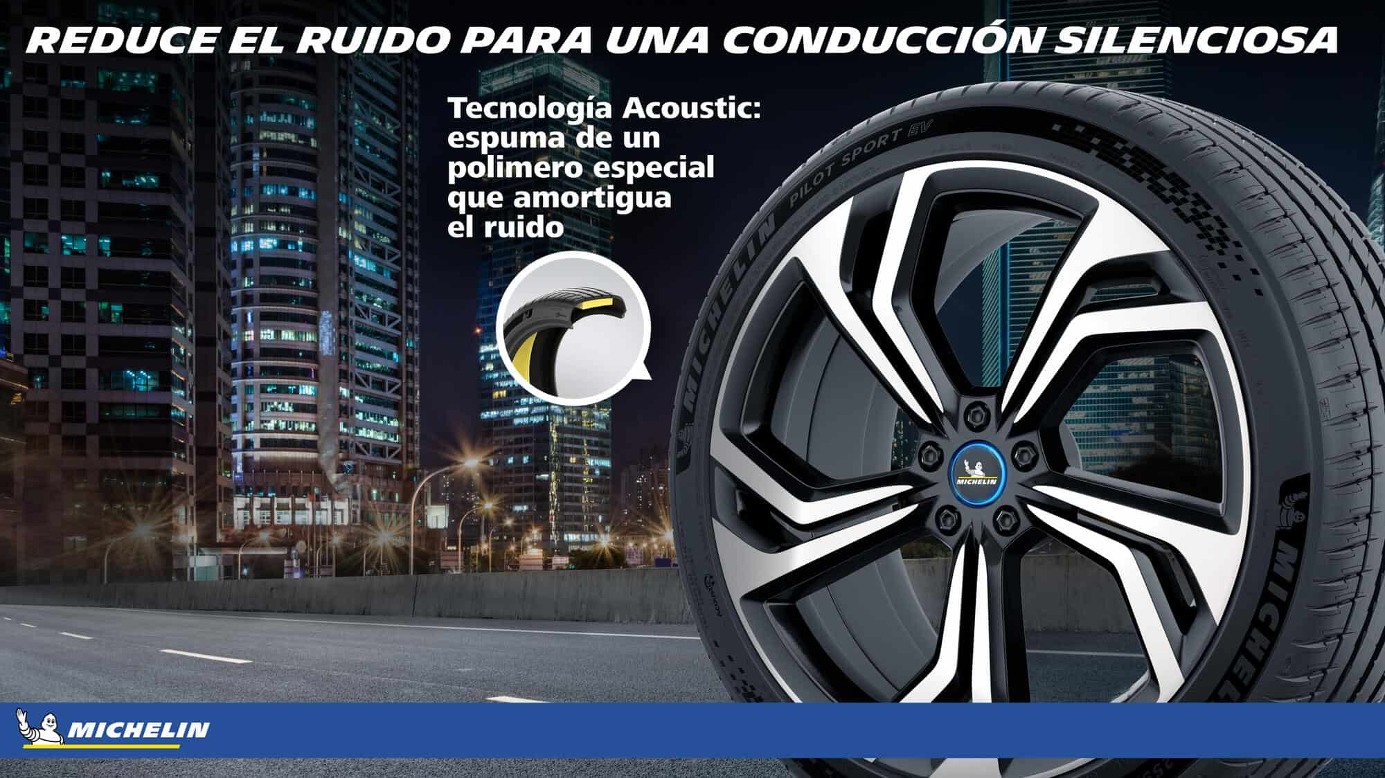 Tecnología de los neumáticos MICHELIN Pilot Sport EV