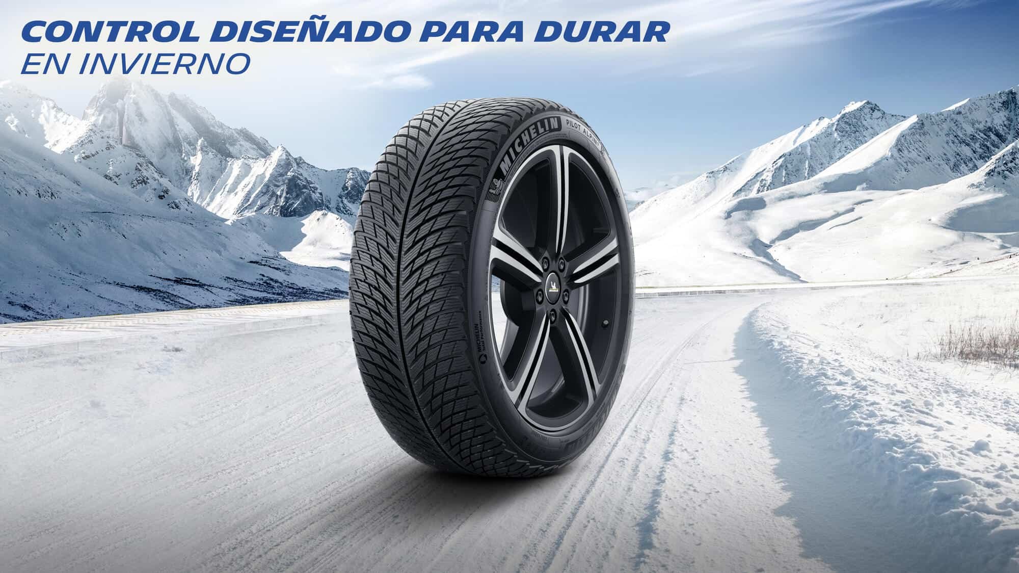 Neumático Michelin Pilot Alpin 5 diseñado para el invierno