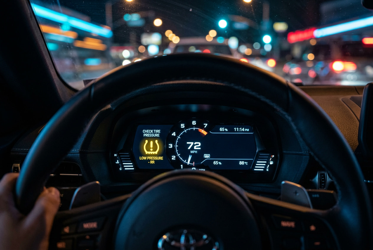 Sensor de presión de neumáticos TPMS