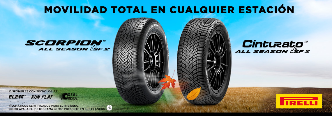 Nueva Gama all season Pirelli