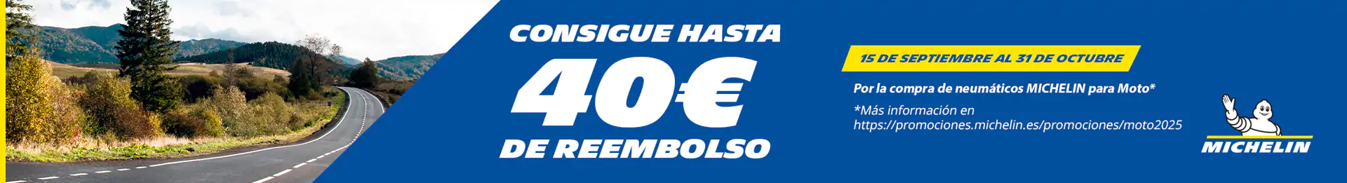 Promoción moto Michelin