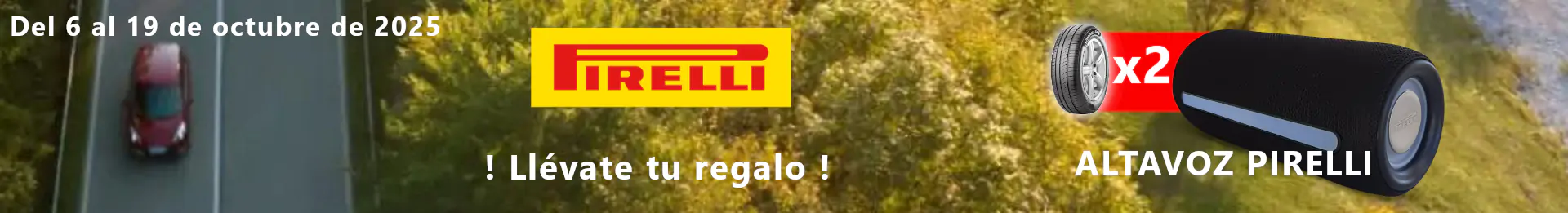 Pirelli te premia Altavoz
